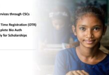 NSP Services through CSCs ( National Scholarship Portal )
